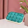 Elegant Velvets Jewelry Storage Tray Pendant Holder Elegant Jewelry Box Stackable Display Showcase Plate for Necklace