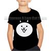 Game The Battle Cats T Shirt Banban Garden O-Neck Tshirt Cartoon Tops Tees Children Anime T-shirt Summer Clothes Camiseta