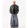 American Retro New Washed Scimitar Loose Straight Jeans Men's High Street Trendy Brand Versatile Banana Wide-leg Pants