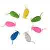 50pcs Kids Tooth Storage Box Cute Mouse Shape Plastic Save Milk Teeth Box Children'S Souvenir Collection Keepsake Container Case
