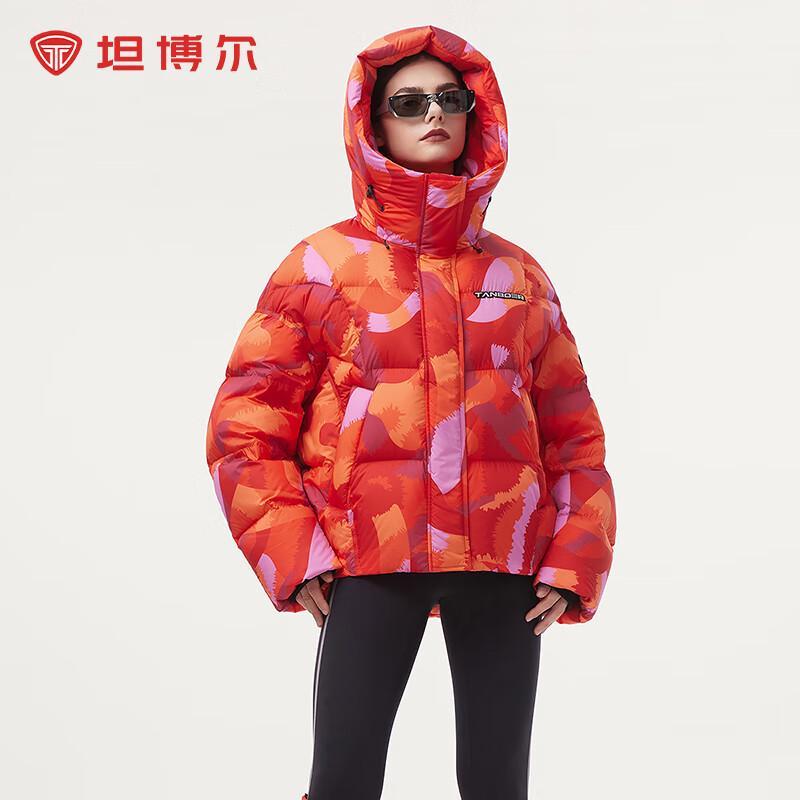 

Tanboer Women s Loose-Fit Designer Down Jacket 550530A S (160)