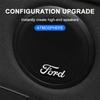 3D Bilstyling Klistermärke Aluminium Emblem Interiör Högtalare Ljud Badge För Ford Focus Mondeo Kuga Fiesta MK7 Escort Explorer Edge 2 4 MK2 MK4