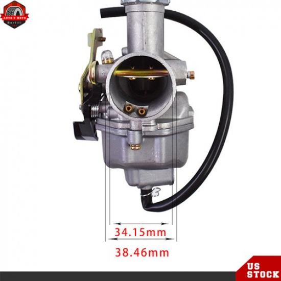 Carburetor Carb W/ Air Filter For Honda ATV ATC200S Sportrax 250 TRX250EX New