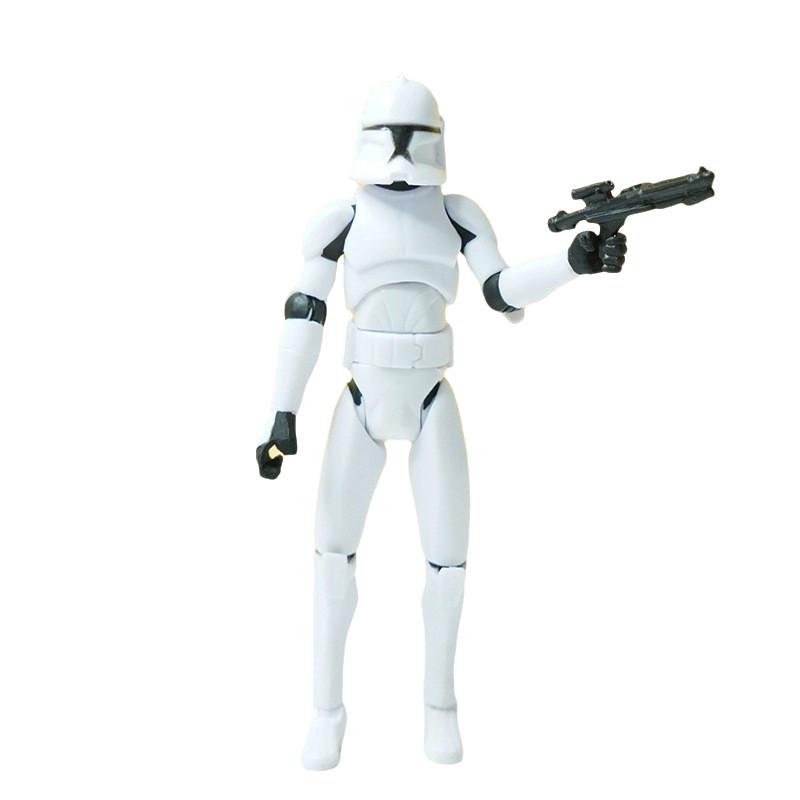 Force Black Sith Clone Trooper Miniature Action Figure Model 10cm Tall Stormtrooper