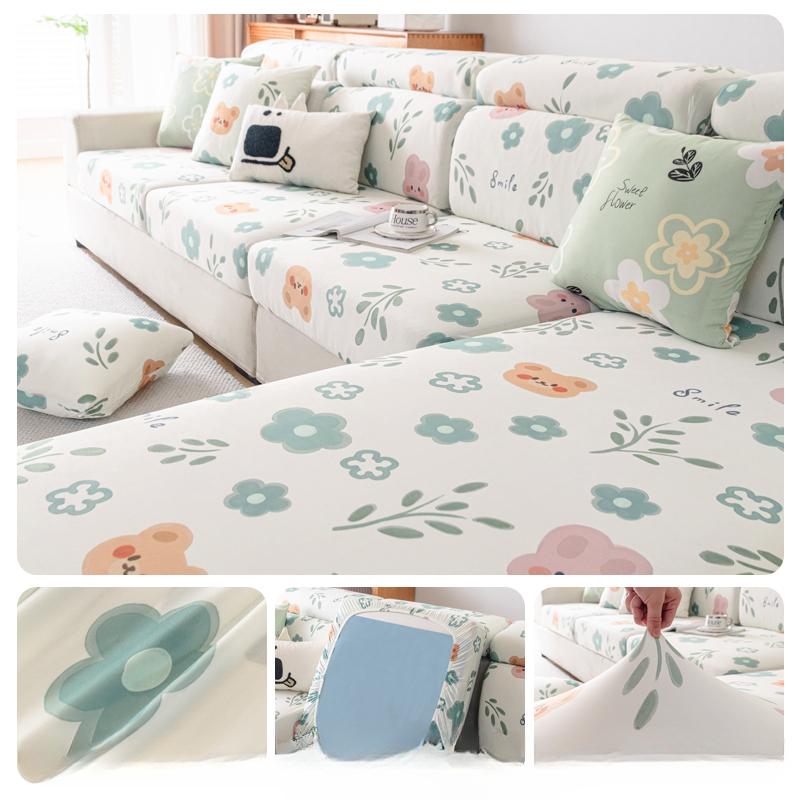 

Наборы чехлов для диванов Cool Feeling Простая универсальная универсальная универсальная эластичная подушка Летняя нескользящая S