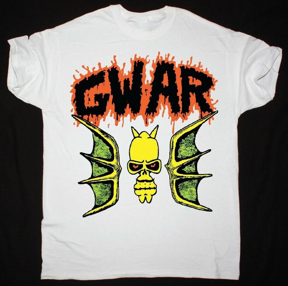 VTG GWAR band Album T-shirt White Tee All Sizes S to 5XL XA793 Unisex T-Shirt XXXL