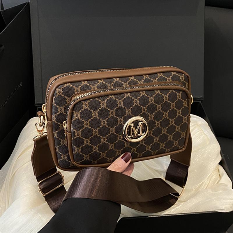 

Новая высококлассная модная сумка-мессенджер на одно плечо для пресбиопии, женская ретро-универсальная женская сумка для мобильного телефона с принтом