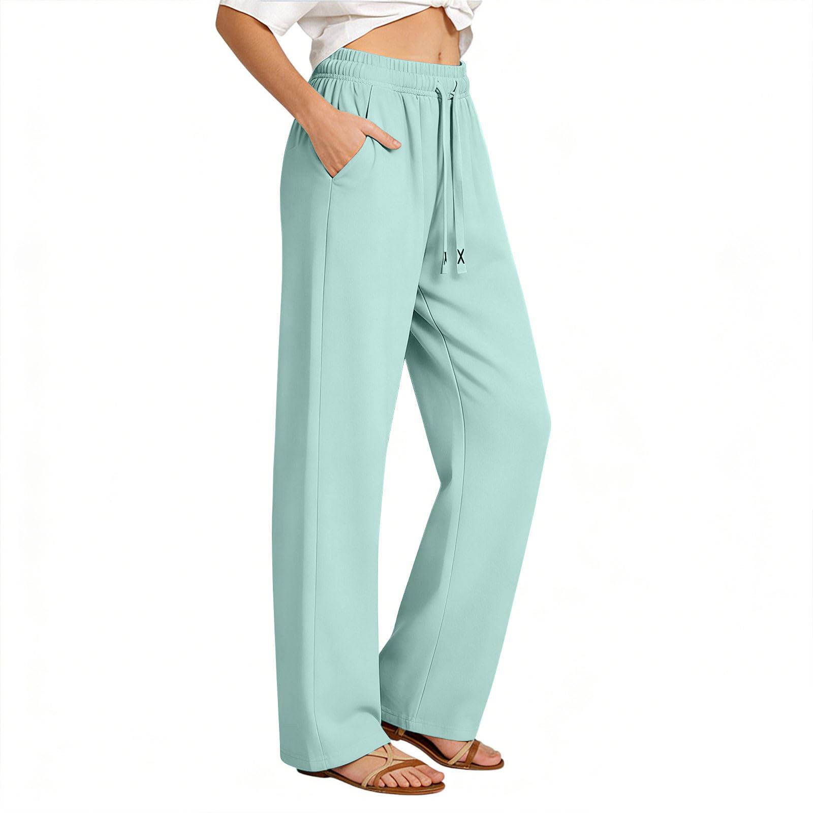 

Women s Casual Straight Leg Pants Color Casual Long Pants M