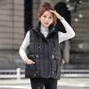 New down cotton-padded vest autumn and winter loose short cotton-padded vest thick vest jacket outer vest