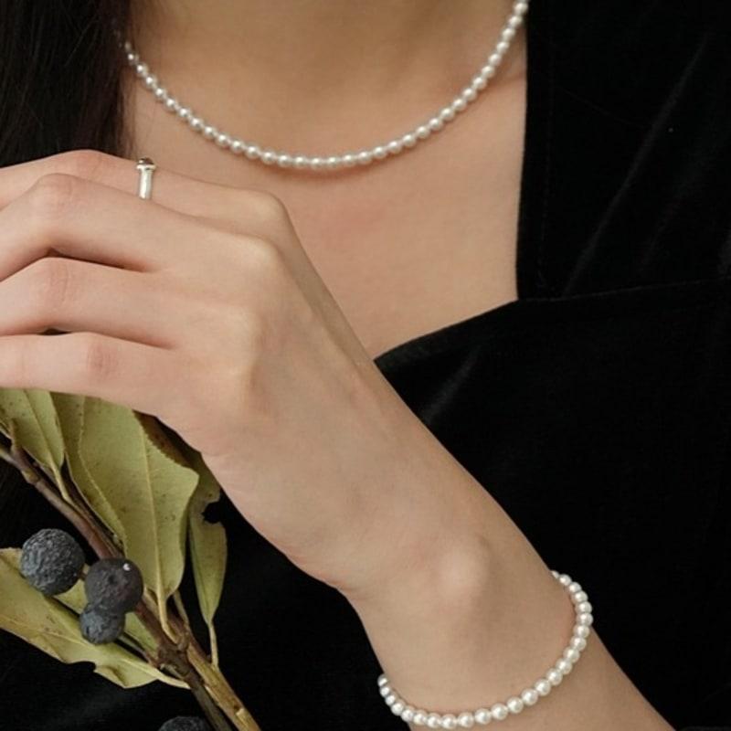 BELLOOGGI Pearl Bracelet(4mm)