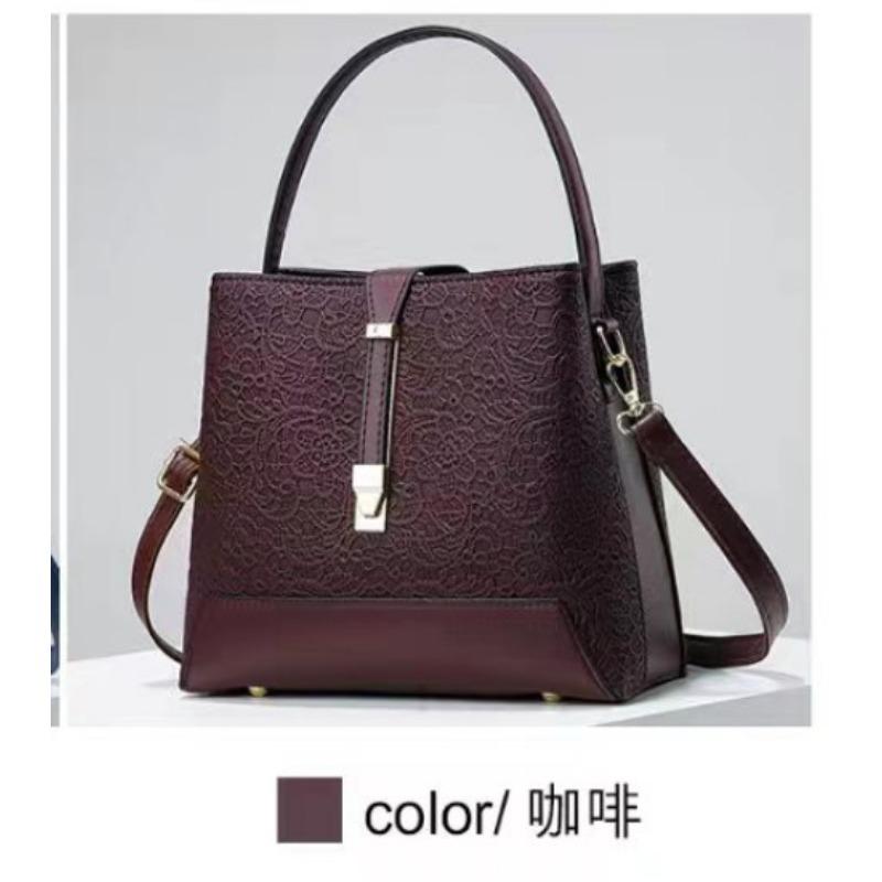 Large capacity handbag trendy fashion women's bag middle-aged mother bag high sense atmosphere versatile shoulder messenger bag
