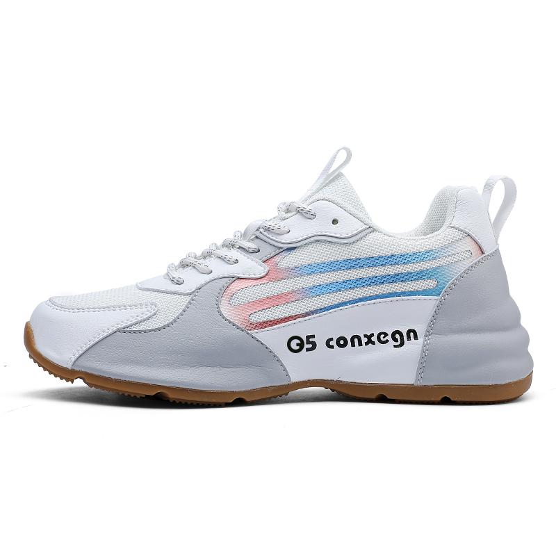 

Мужская высококачественная резиновая обувь на мягкой подошве, баскетбольная спортивная повседневная обувь, модная обувь 44 серый/белый