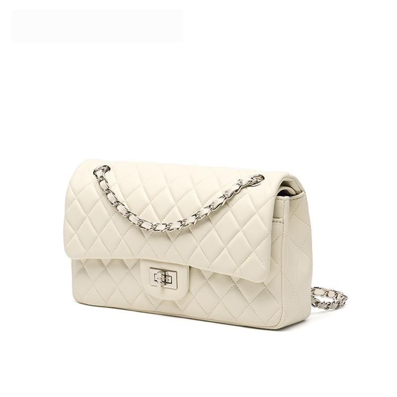 

Высококачественная сумка, женская сумка, европейская и американская ретро кожа высшего качества, женская сумка, сумка через плечо 25*6.5*14cm белый