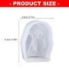 Detail Figure Goddess Silicone Mould for Handmade Candle Aromatherapys Stone and Crafting Projects