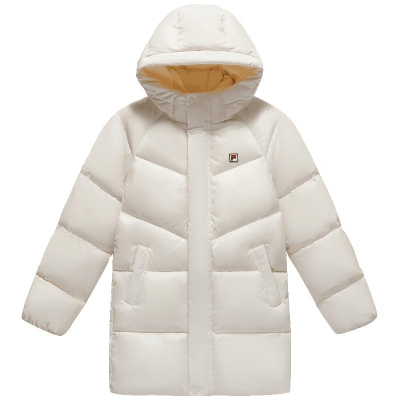FILA Kids  2025 Autumn/Winter Versatile Mid-Length Warm Down Jacket 130