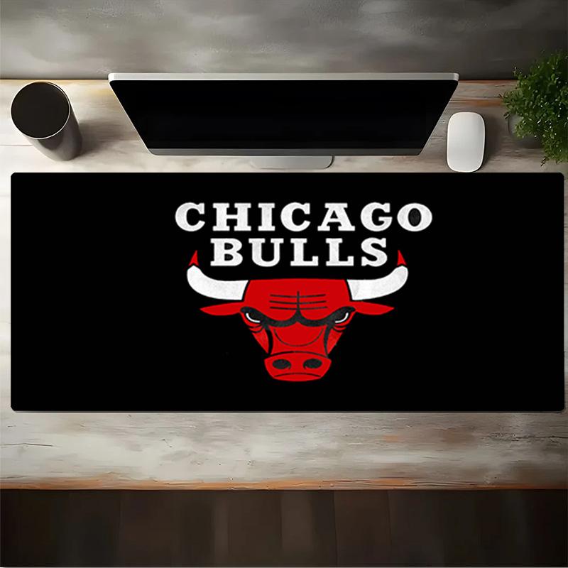 Chicago-Bulls Logo Mouse Pad, Gaming Mouse Pad, Keyboard Pad, Desk Decor for Computer Notebook Fan Gift Birthday Gift