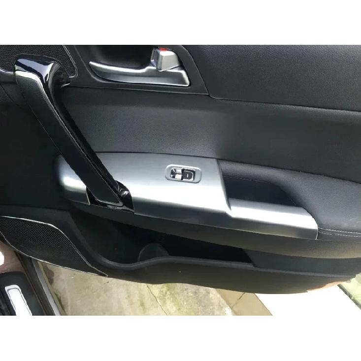 For KIA Sportage 4 QL 2016 2017 2018  ABS Chrome Door Armrest Panel Window Switch Lift Buttons Cover Trim Car Accessories