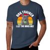 Vintage Dog Trainer Dogs Training Animal Teaching Behavior TShirt Summer Casual Loose TShirt