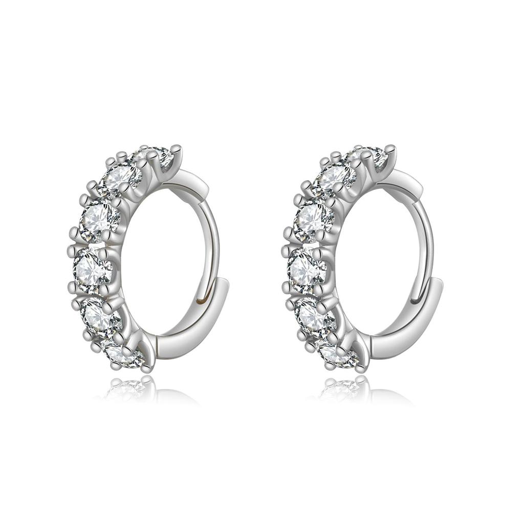 ANDYWEN 100% 925 Silver  Women Luxury Crystal  2023 Fine Jewelry