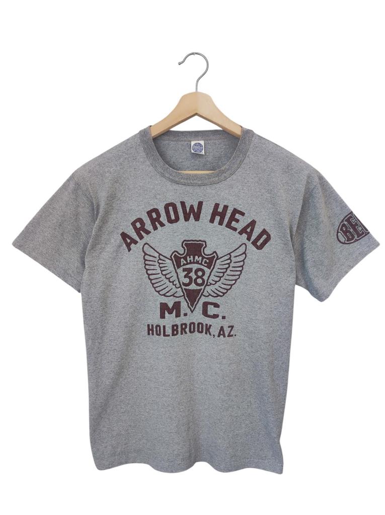 Vintage McCoy MC Arrow Head Holbrook AZ arrow head BECK new york real mc coys cafe racer t shirt large size mc coy made in japan