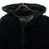 captivity 80s 90s Made in USA Old Fake fur Jacket 45481 black hood Women Used