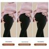 Langsha Maternity Fleece-Lined Leggings with Adjustable Belly Support