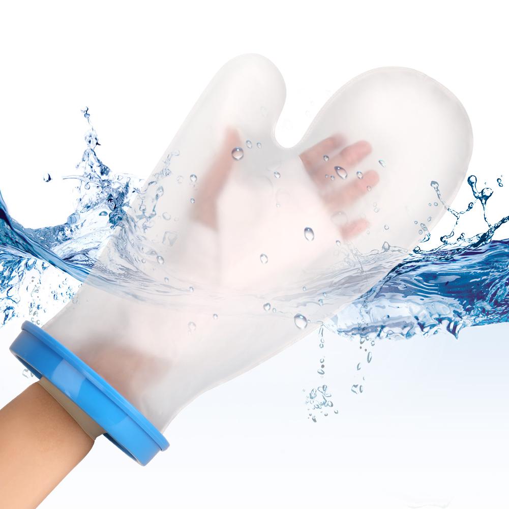 Blue PP Adult Bathing Protective Sleeve SL H2104 36cm(palm )