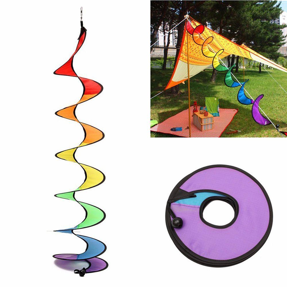 Spiral Windmill Hot Sale Rainbow Wind Spinner Colorful Pinwheel Rainbow Windmill Spinner Pinwheel