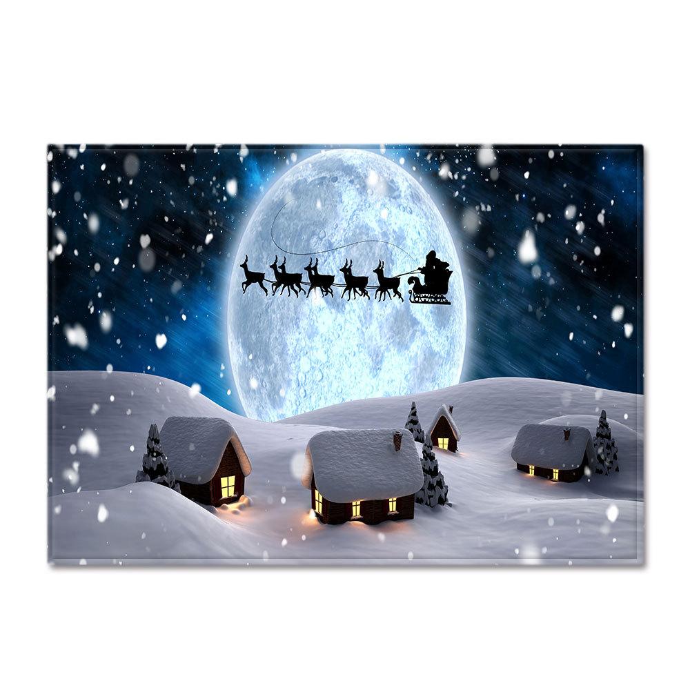 Christmas Living Room Floor Mat Bedroom Dining Room Carpet Carpet Doormat