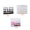 12 Pair/Set Bohemian Women Pearl Earrings Kit Girl Wedding Prom Party Ear Rings Simple Vintage Ear Studs