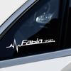 2pcs Car Body Window Vinyl Sticker Decor Accessories Auto Styling For Skoda Octavia Superb Scala Rapid Kamiq Fabia Kodiaq S VII kybf34