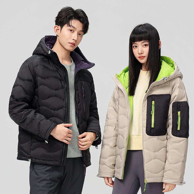 Pike Peak Hooded Down Jacket Unisex Winter Warm Fashion Duck Coat
