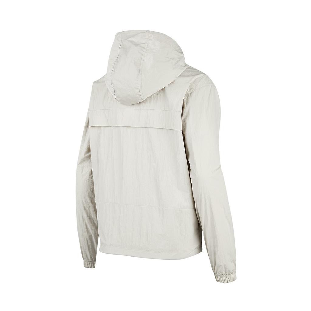 Skechers Casual Comfortable Sports Woven Lightweight Quick-Dry Hooded Jacket Women jackets Rock-Brown P223W045-02XM