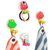 Cute Animal Silicone Toothbrush Holder Bathroom Wall Hanger Sucker Hook Stand