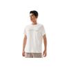 Li Ning Glory Series Sports Fashion Versatile Casual Breathable Crew Neck Logo Short Sleeve T-Shirt Men T-Shirts White ATSV693-1