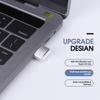 Mini Mouse Mover Plug and Play USB Automatic Mouse Jiggler Mover Keeps Awake Indicator Light Aluminum Alloy Housing for Computer