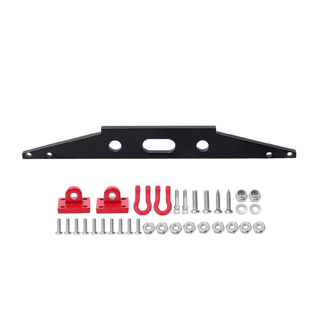 MN Metal Rear Bumper with Tow Hook for MN D90 D91 D99S MN90 MN99S 1/12 RC Car Upgrade Spare Parts Accessories