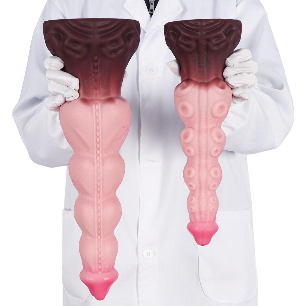 Liquid Silicone Anal Plug Dilator Set Handmade Adult Toy for Couples