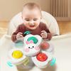 Infant Sucker Spinning Playthings Children Bath Montessori Education Rotating 3 Years Bathroom Playthings Ideal for Toddler Infant Playthings Ideal