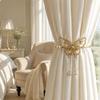 Gold-Tone Butterfly Curtain Tieback Elegant for French-Inspired Interiors