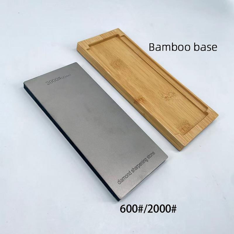 

Двусторонний алмазный точильный камень Точилка для ножей Точильный камень Алмазные инструменты С бамбуковой основой Мелкозернистый точильный камень 170*75 мм As Photos