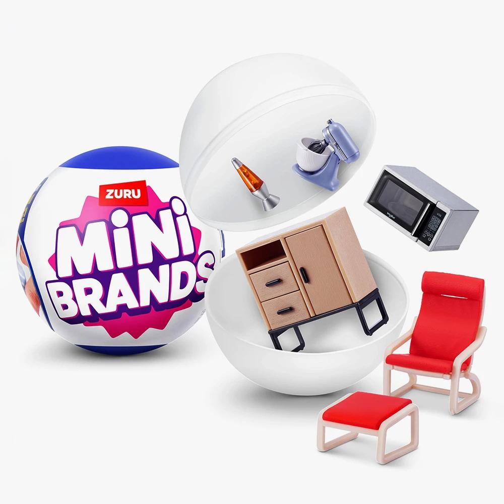 Jucărie Surpriză Zuru My Mini Brands Figurină Alimente pentru Bebeluși Kawaii Jucării Miniaturale Cutie Misterioasă Blind Box Original Colectibil Cadou Copii Jucării
