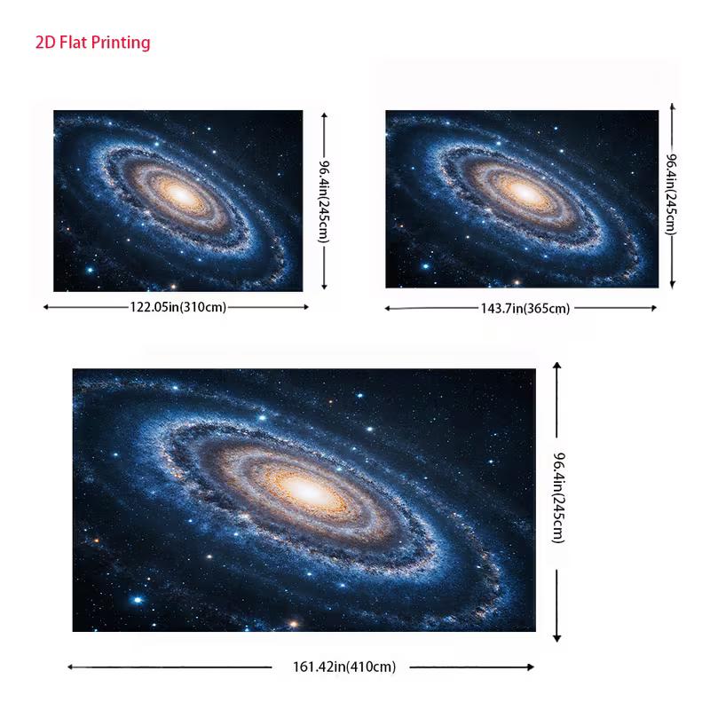 2D Galaxie Mléčné dráhy Pozadí 2D Kosmická Hvězdná Obloha Mlhovina Foto Pozadí pro Tematické Focení