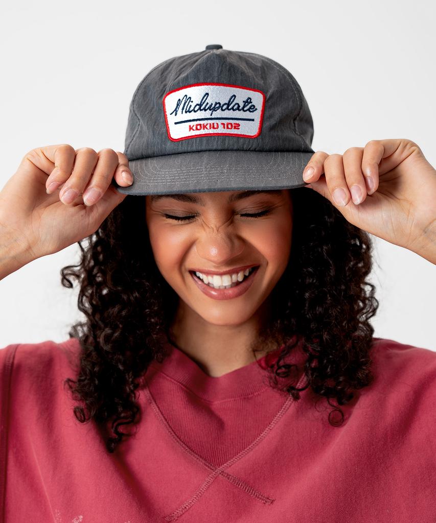 Mideueobdeiteu Kokiu 102 Retro Patch Cap_Gray