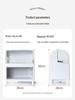 Kitchen Bowl & Chopstick Storage Rack with Lid for Tableware and Dish Draining
