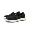 Simple Solid Color One Step Shoes: Comfortable and Soft Large Bottom Men's Casual Shoes in Summer, Versatile Cloth Shoes
