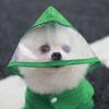 Waterproof Dog Clothes Small Dog Raincoat with Rain Shoes Boots Overalls Jumpsuit Pet Cat Puppy Rain Coat with Transparent Hood 5