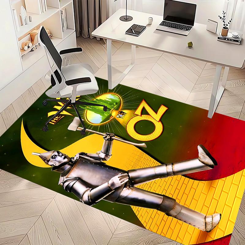The Wizard of Oz Printed Absorbent Washable Carpet, Non-Slip Bathroom Mats, Kitchen Rugs, Yoga Mat,Living Room Entrance, Camping Picnic Rugs