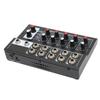 100‑240V Low Noise Stereo Line Mixer for US Plug Audio Stereo Mixer Durable 10 Channel Mixer  Bars