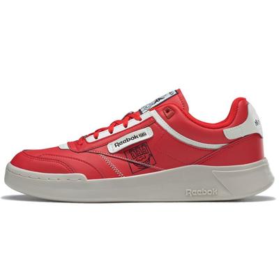 Keith Haring x Club C Legacy Sneakers Unisex Faccina Sorridente a Tre Occhi Red Instinct-Red Chalk GZ1459
